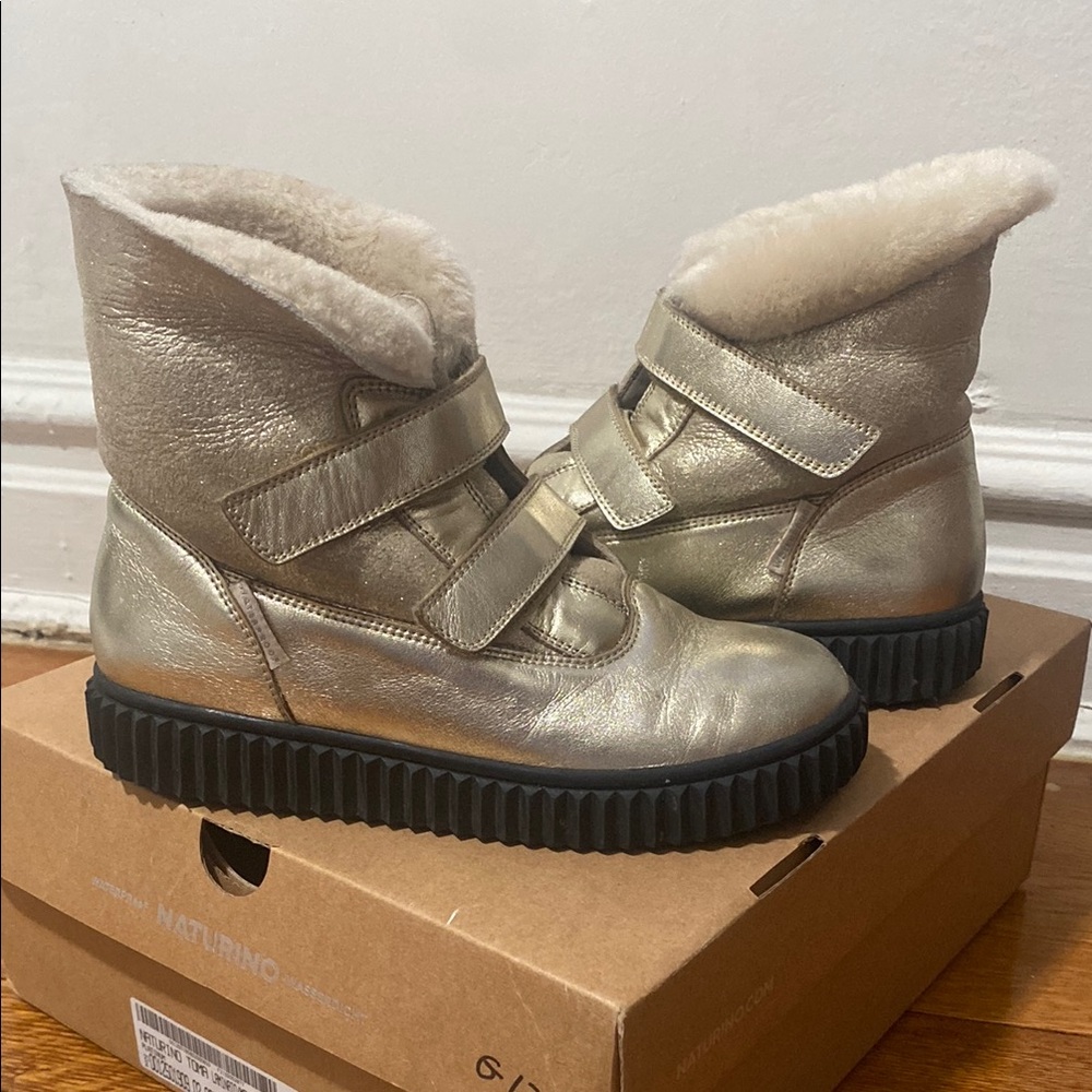 Naturino Kids Gold Boots